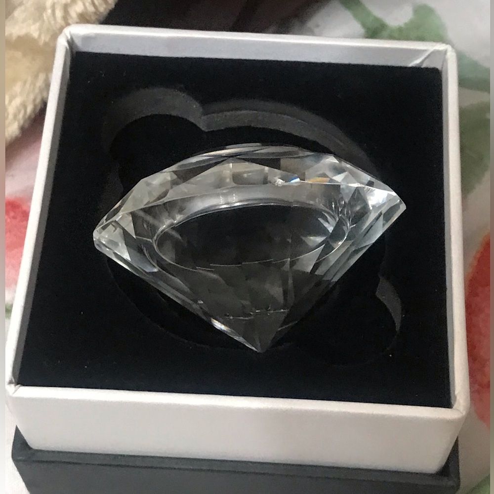 Bulova Diamond Shape Clock - Picture 3 of 5